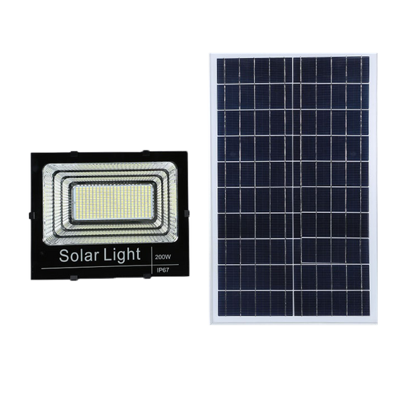 Yüksek Kaliteli Açık 100w 200w 300w 400w Güneş Enerjili Led Projektör Işıkları