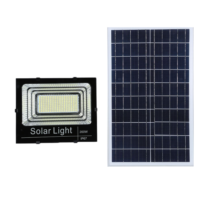 100w Yüksek Verimli Solar Led Taşkın Işıklar Dış Mekan