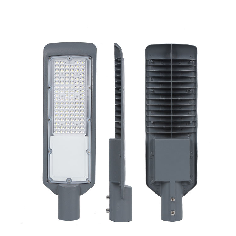 CE RoHS Alüminyum IP65 SMD 250w LED Dış Mekan Kutuplu Yol Lambası Sokak Lambası 