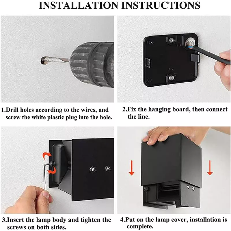 Duvar lambası kurulumu